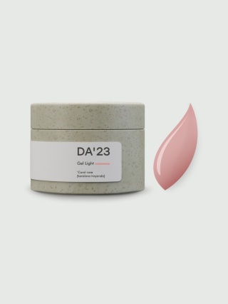 DA'23 GEL LIGHT 'CORAL ROSE, 30 ML