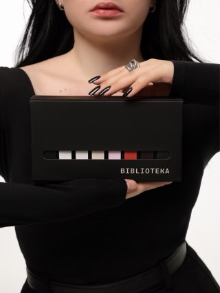 BIBLIOTEKA BASIS Gel Polish Collection 01-08, 10 ml - zestaw lakierów hybrydowych