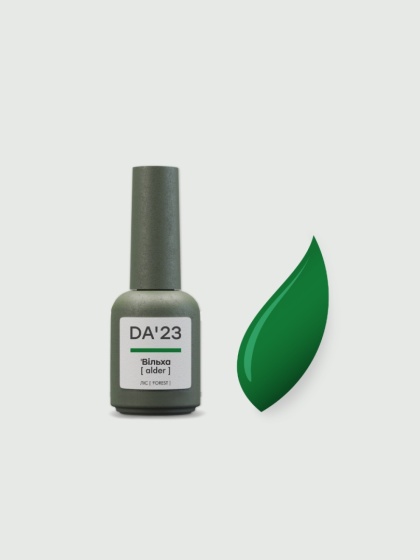DA'23 GEL POLISH ‘ALDER’, 8 ml – lakier hybrydowy (żywa, trawiasta zieleń)