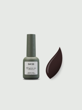 DA'23 GEL POLISH ‘PERFECT MATCH, 8 ml – lakier hybrydowy (aksamitny brąz)