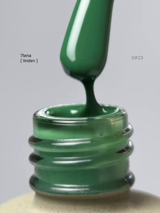 DA'23 GEL POLISH ‘LINDEN, 8 ml – lakier hybrydowy (zieleń o chłodnym tonie)