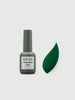 DA'23 GEL POLISH ‘LINDEN’, 8 ml – lakier hybrydowy (zieleń o chłodnym tonie)