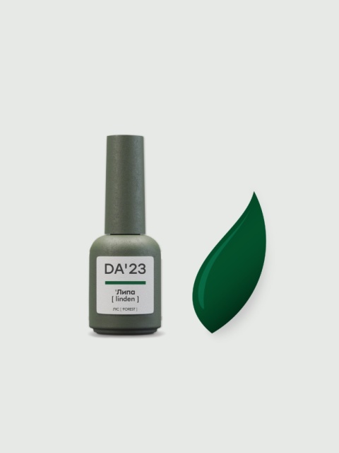 DA'23 GEL POLISH ‘LINDEN’, 8 ml – lakier hybrydowy (zieleń o chłodnym tonie)