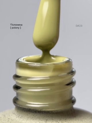 DA'23 GEL POLISH ‘POLONY, 8 ml – lakier hybrydowy (delikatna, pistacjowa zieleń)