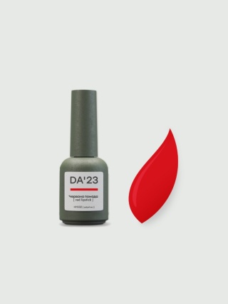 DA'23 'RED LIPSTICK GEL POLISH, 8 ML
