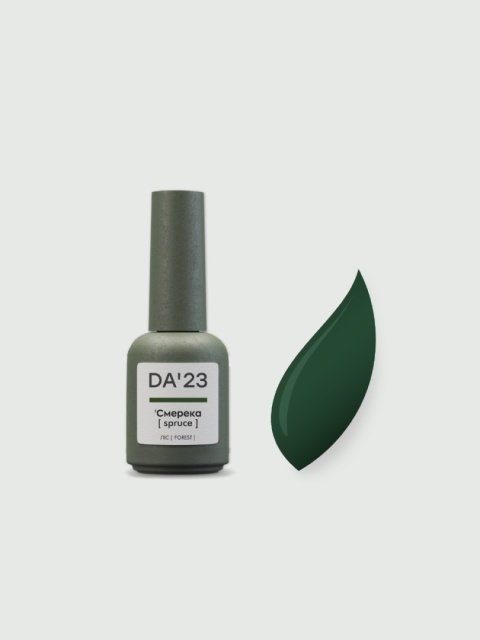 DA'23 GEL POLISH ‘SPRUCE’, 8 ml – lakier hybrydowy (głęboka, świerkowa zieleń)