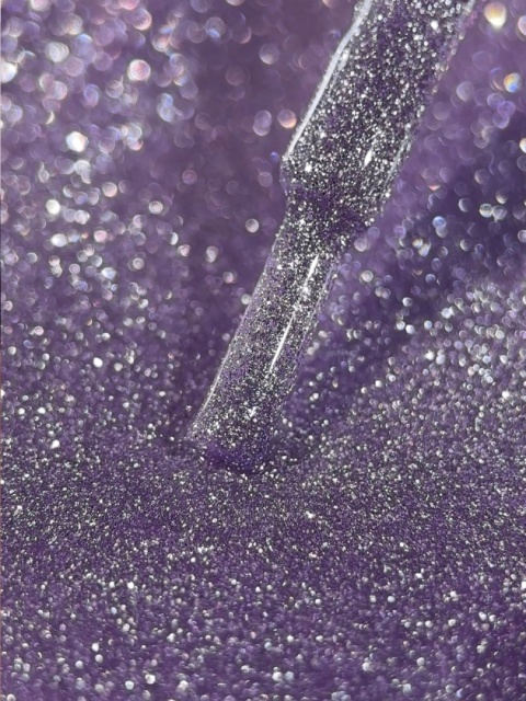 BIBLIOTEKA Cat Eye Gel Polish 31 Scatter, 10 ml - jasny srebrno-fioletowy lakier hybrydowy z efektem „kociego oka"