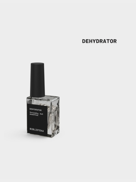 BIBLIOTEKA Dehydrator - odtłuszczacz do paznokci, 10 ml