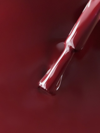 BIBLIOTEKA Gel Polish 23 Berry, 10 ml - lakier hybrydowy (klasyczne, ciemne bordo)