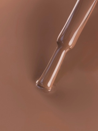 BIBLIOTEKA Gel Polish 35 Umber, 10 ml - lakier hybrydowy (ciepły karmelowo-brązowy)