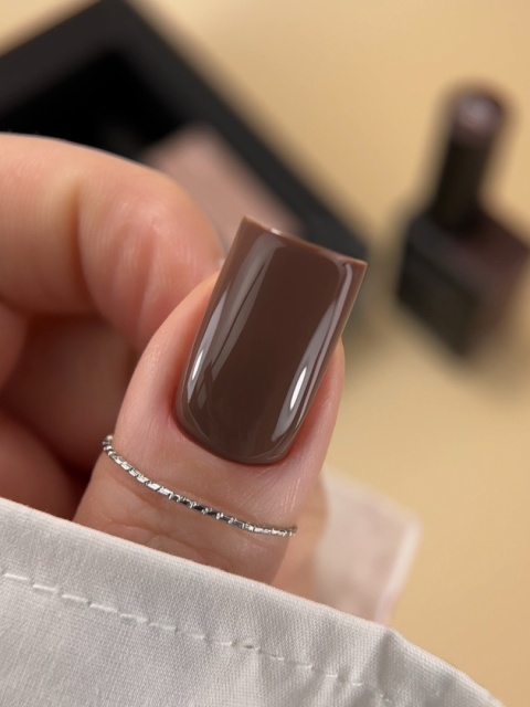BIBLIOTEKA Gel Polish 36 Soil, 10 ml - lakier hybrydowy (ciepły brąz)