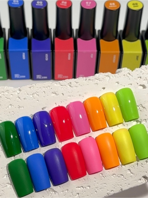 BIBLIOTEKA Gel Polish 69 Zest, 10 ml - lakier hybrydowy (neonowy żółty)