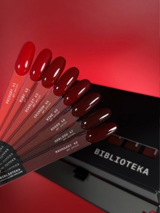 BIBLIOTEKA RED SPECTRUM Gel Polish Collection 41-48, 10 ml - zestaw lakierów hybrydowych
